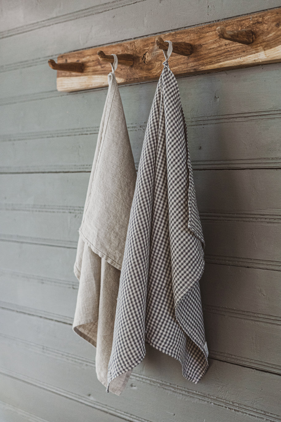 Pastel+Pattern Linen Kitchen Tea Towels set of 2 TT50x70 Old Linen Mill