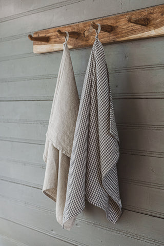 Pastel+Pattern Linen Kitchen Tea Towels set of 2 TT50x70 Old Linen Mill