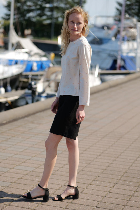 Polka Dot Blouse Mambo T02 Old Linen Mill