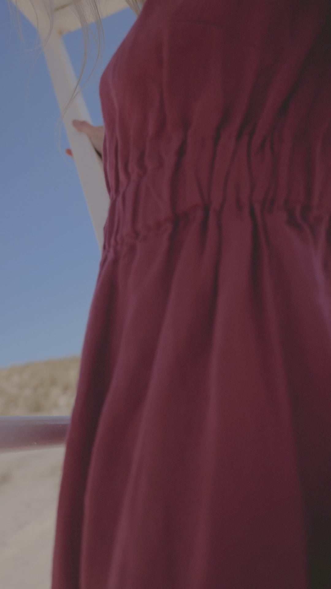 READY TO SHIP Slim Summer Dress with 3/4 sleeves