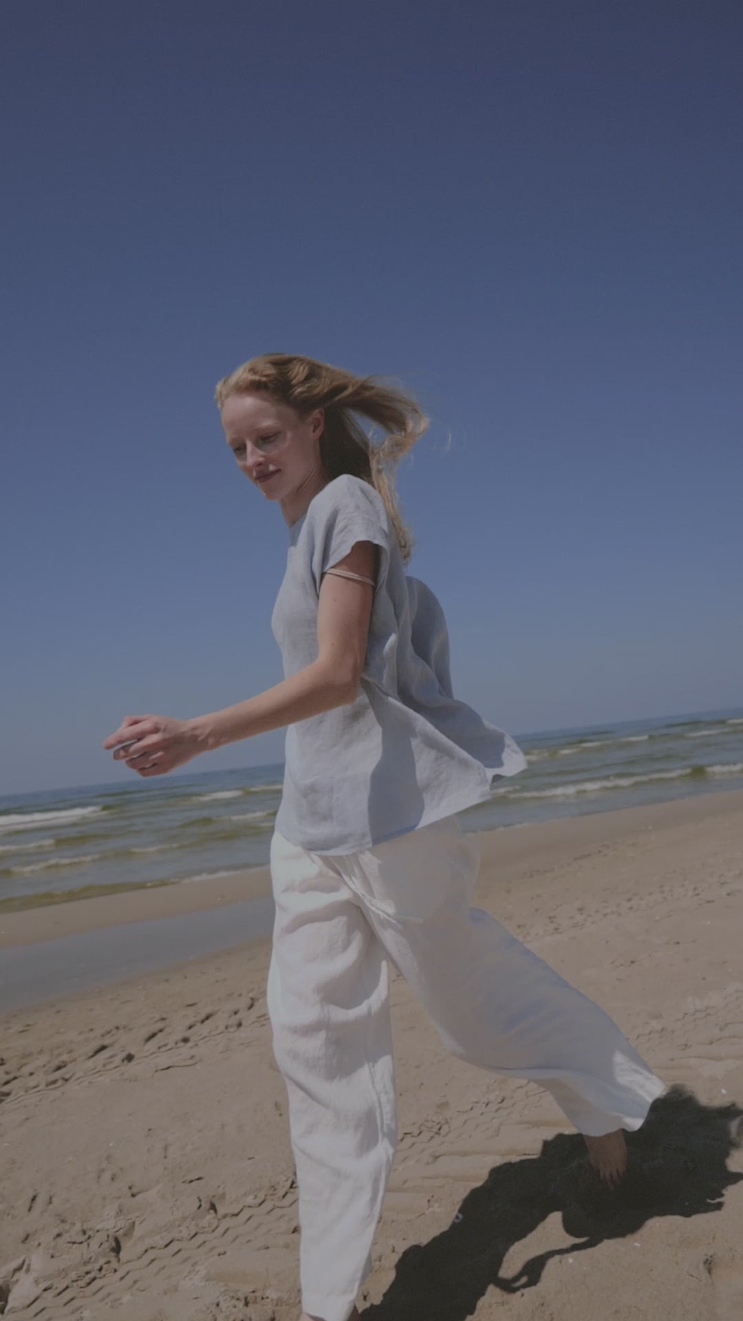 Breezy Light Linen Summer Top