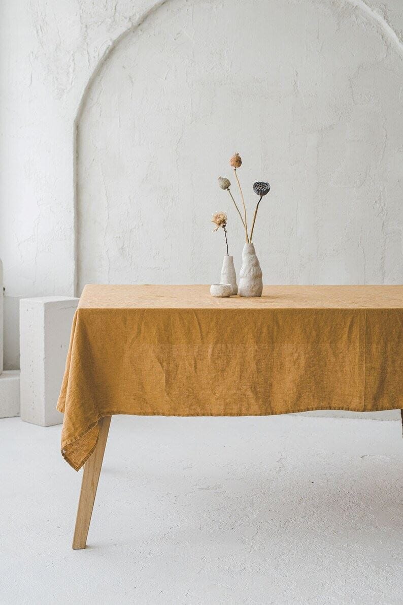 Pure Linen Tablecloth Decor Old Linen Mill 