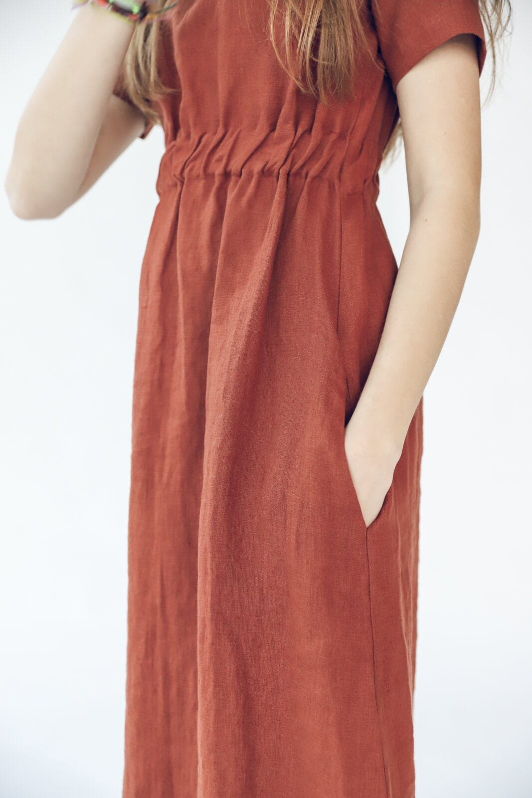 Fitted Linen Dress for Women Old Linen Mill Fitted Linen Dress for Women Old Linen Mill