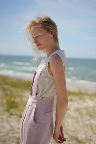 Relaxed Fit Linen Jumpsuit Jumpsuit Old Linen Mill