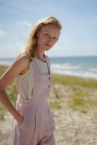 Relaxed Fit Linen Jumpsuit Jumpsuit Old Linen Mill
