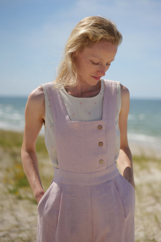 Relaxed Fit Linen Jumpsuit Jumpsuit Old Linen Mill