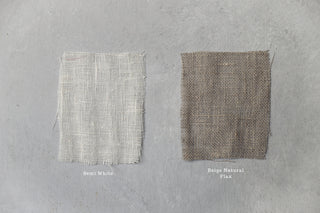 Semi White Gauze Linen Napkins with Raw Edge Fringes Old Linen Mill