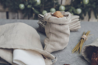 Set of Linen Bags Old Linen Mill 