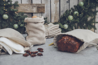 Set of Linen Bags Old Linen Mill 