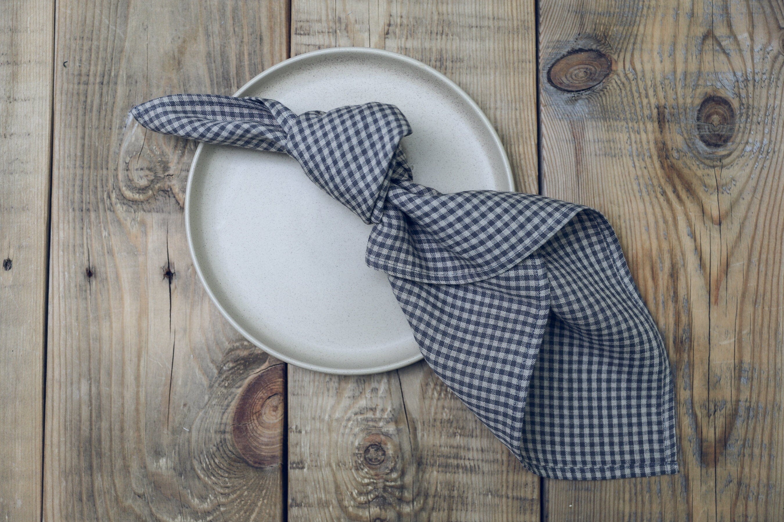 Sets of Handmade Linen Table Napkins Decor Gift Old Linen Mill 