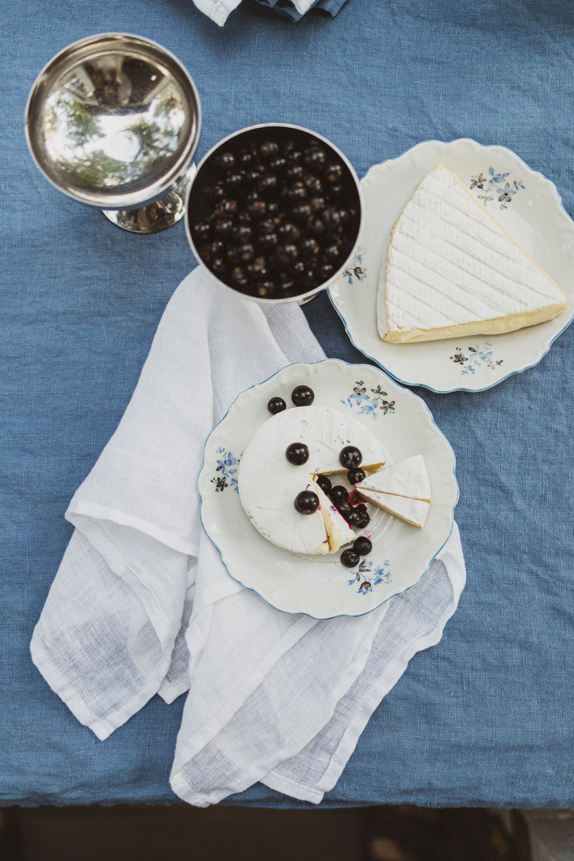 Sheer Gauze Linen Napkins Set of 2 TN Old Linen Mill