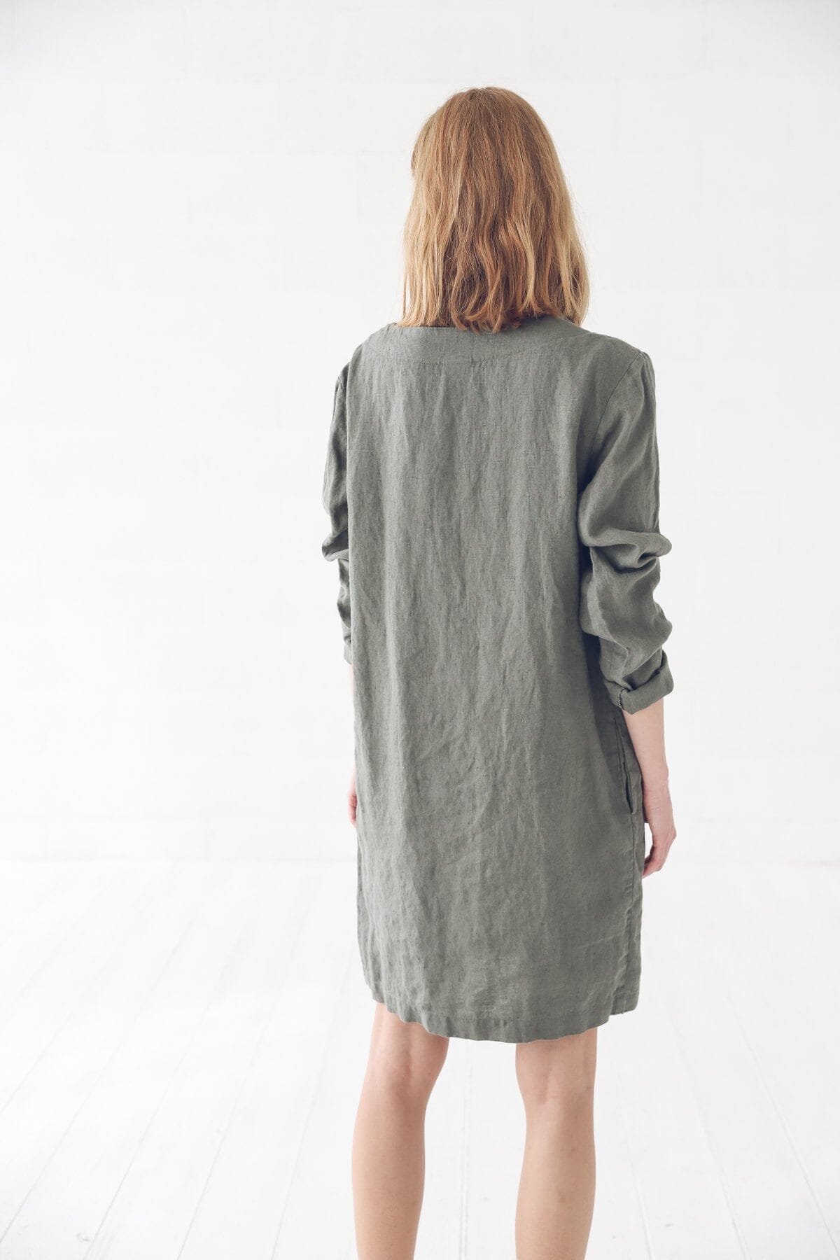 Simply Linen Tunic Dress Old Linen Mill 