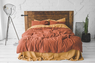 Soft Wash Bed Linen Gift Set Old Linen Mill Ivory US/CA Single 