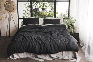 Soft Wash Bed Linen Gift Set Old Linen Mill Ivory US/CA Single 
