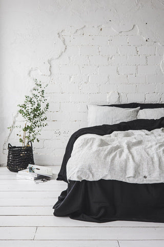 Soft Washed Linen Bedding Set Old Linen Mill 