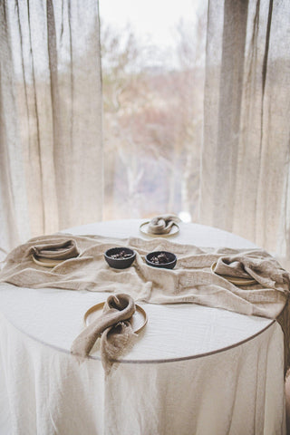 Soft Washed Linen Tablecloth Gift Idea Old Linen Mill 