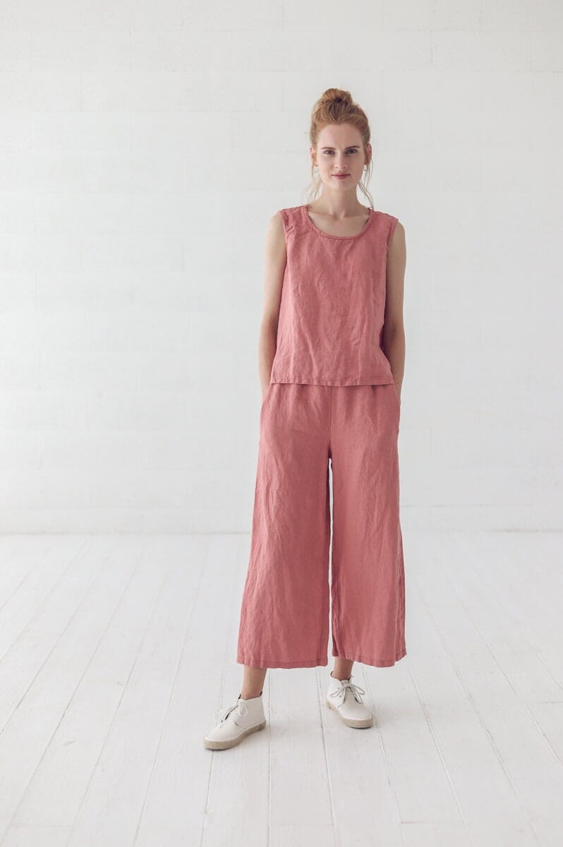 Summer Linen Blouse Old Linen Mill 