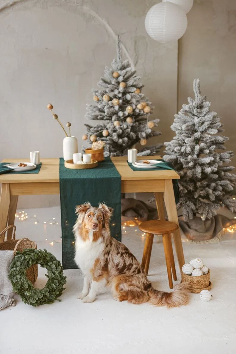 Table Runner Linen Gift Decor Old Linen Mill 