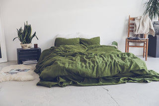 Wash Bed Linen Gift Set Old Linen Mill Ivory US/CA Single 