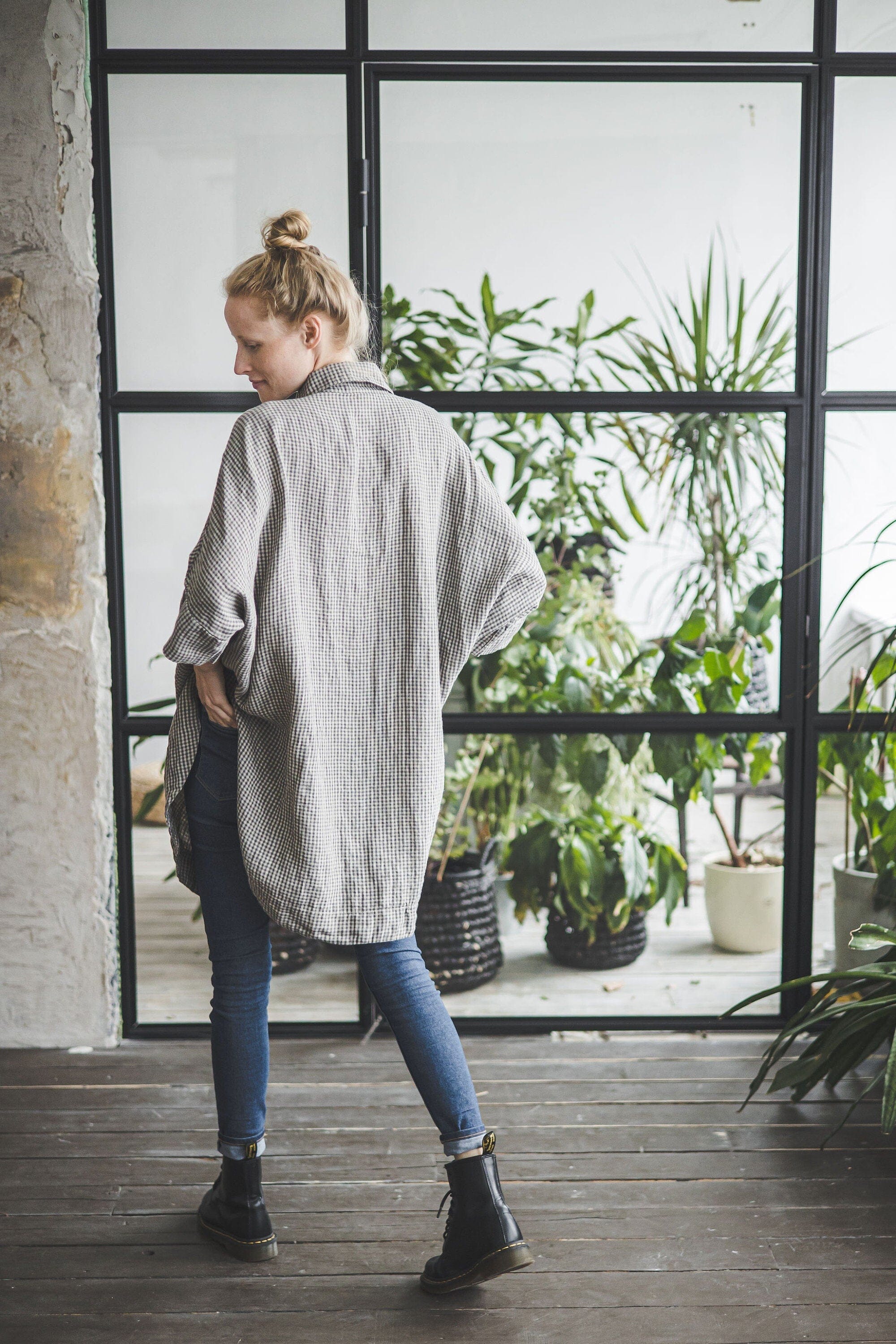 Wide Sleeves Linen Shirts Old Linen Mill 