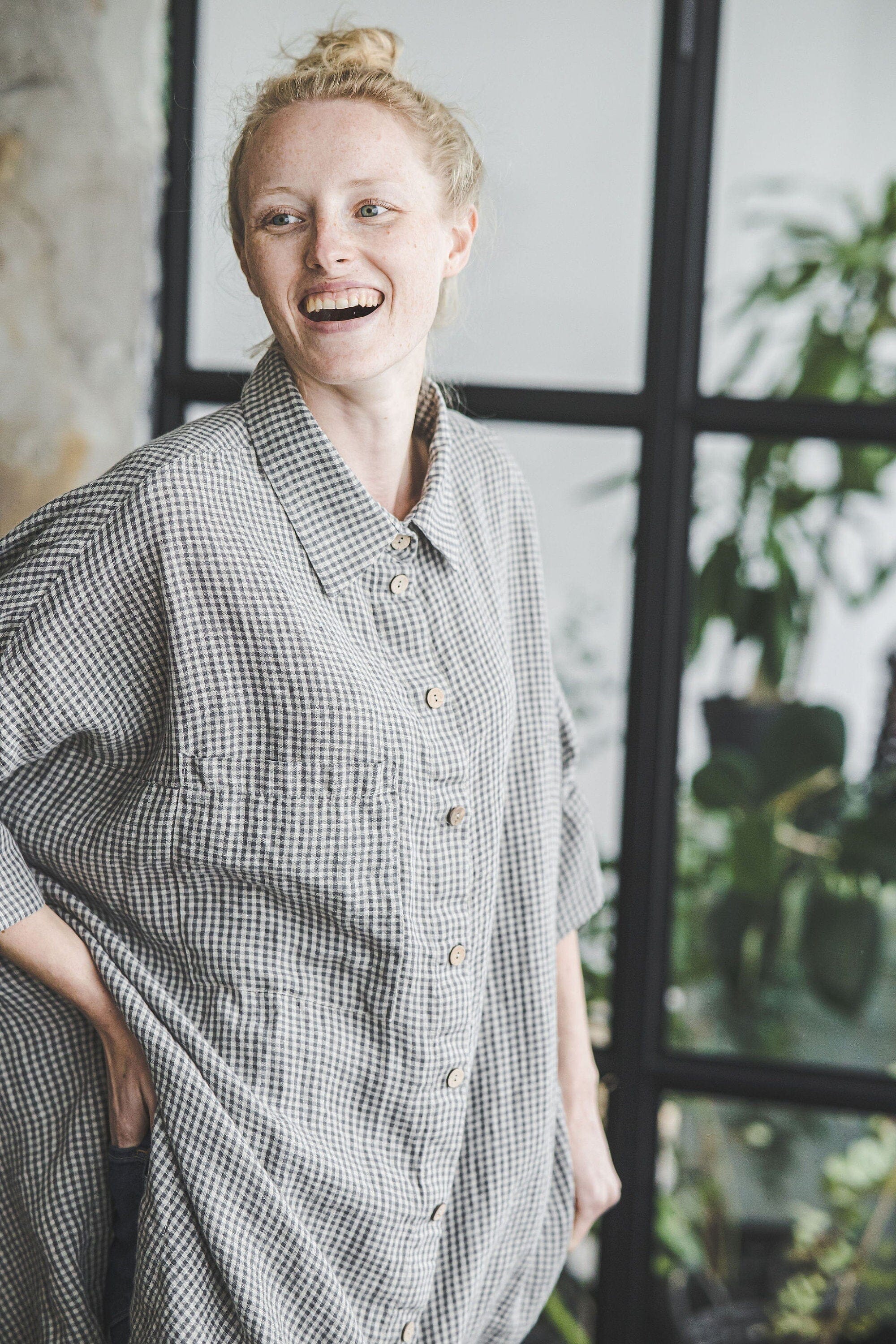 Wide Sleeves Linen Shirts Old Linen Mill 