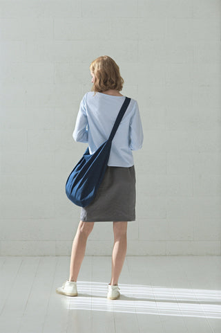 Wrap Linen Midi Skirt Old Linen Mill 